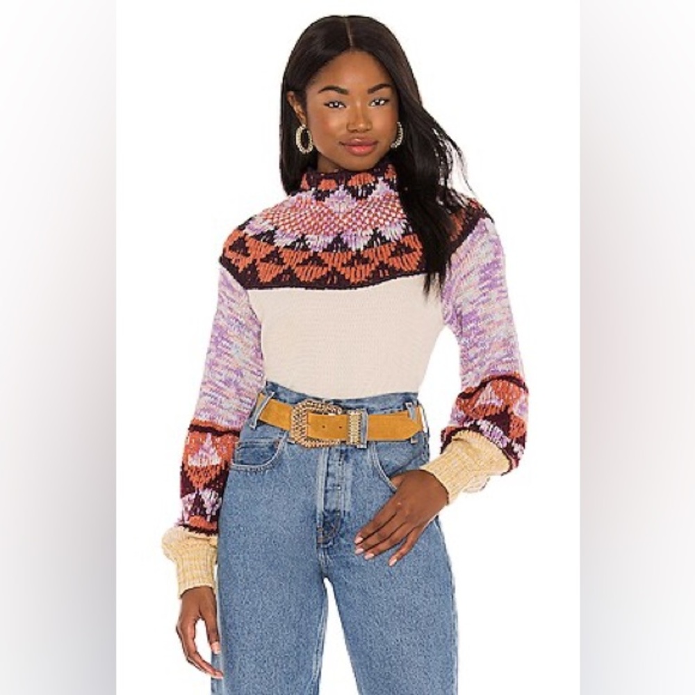 Free People Women's Swit The Small Stuff Pullover, Size M
